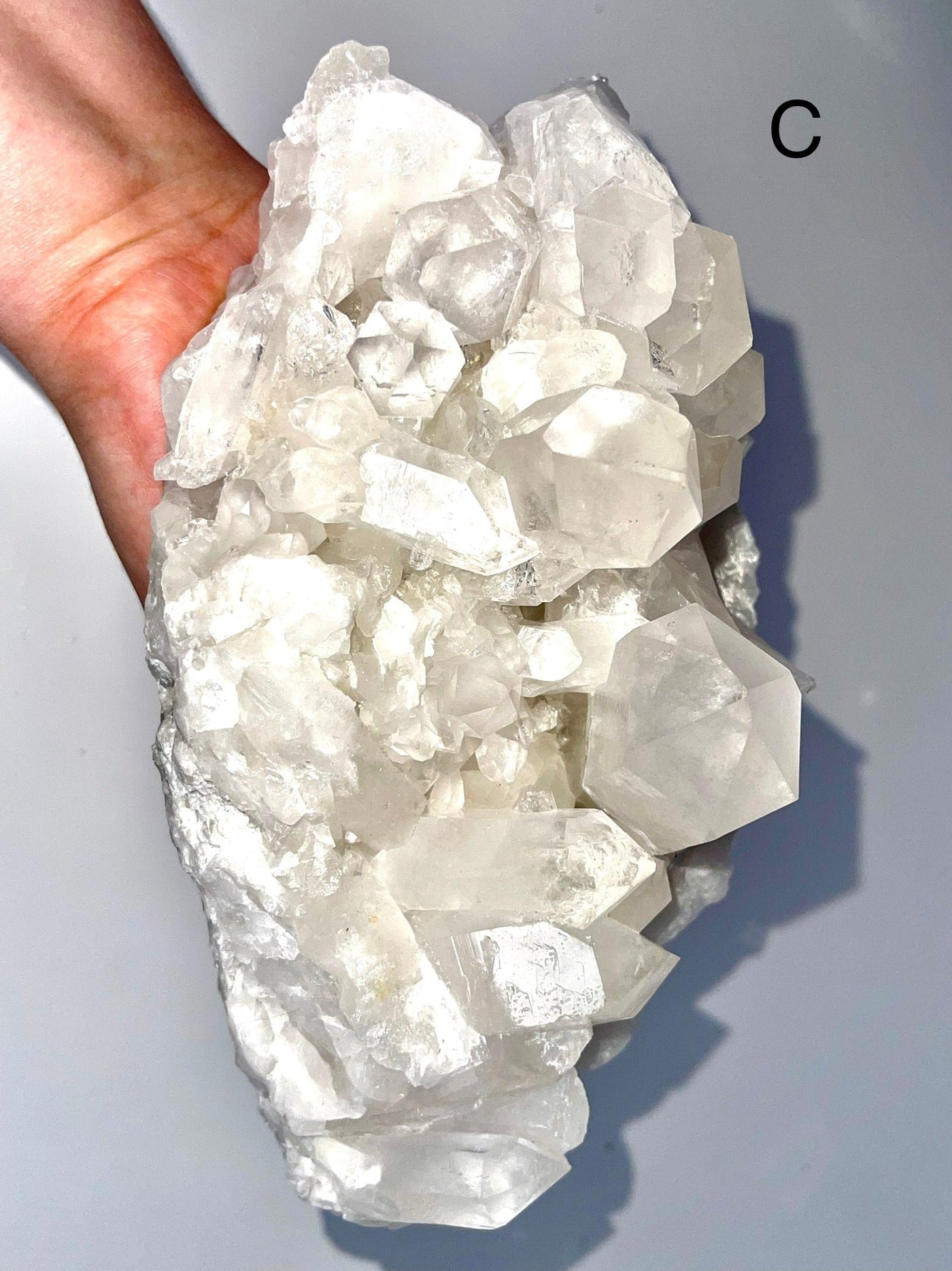Clear Crystal Quartz Cluster