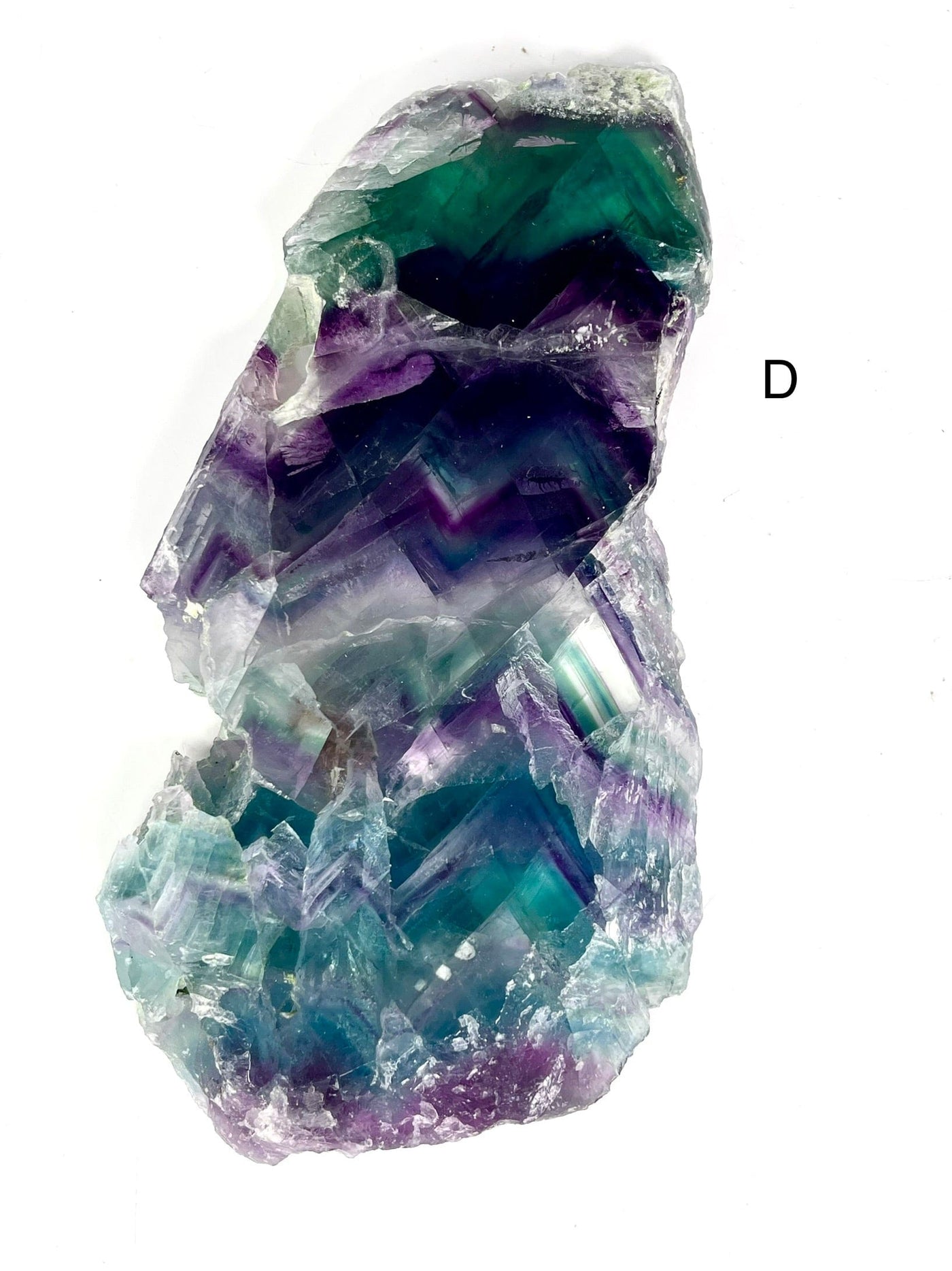 Fluorite rainbow Slab Crystal gemstones online Power healing crystals Zodiac crystal associations Crystal decor ideas